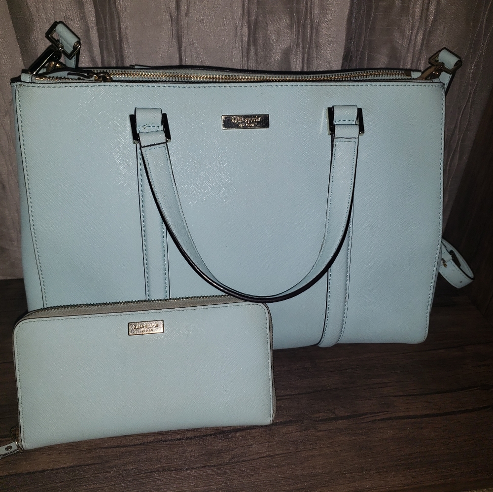 Kate Spade Large Tote with Matching Wallet